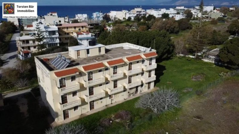 Kalamaki Exklusives Hotel 14 Zimmer zum Verkauf in Kalamaki, Kreta Gewerbe kaufen